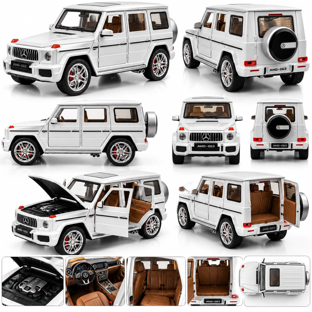 1:24 Mercedes-Benz G-Class AMG model car