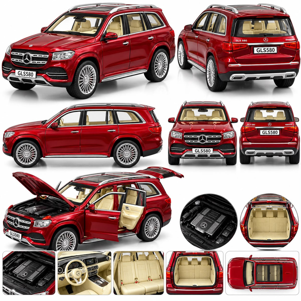 Mercedes-Benz GLS 580 Model Car