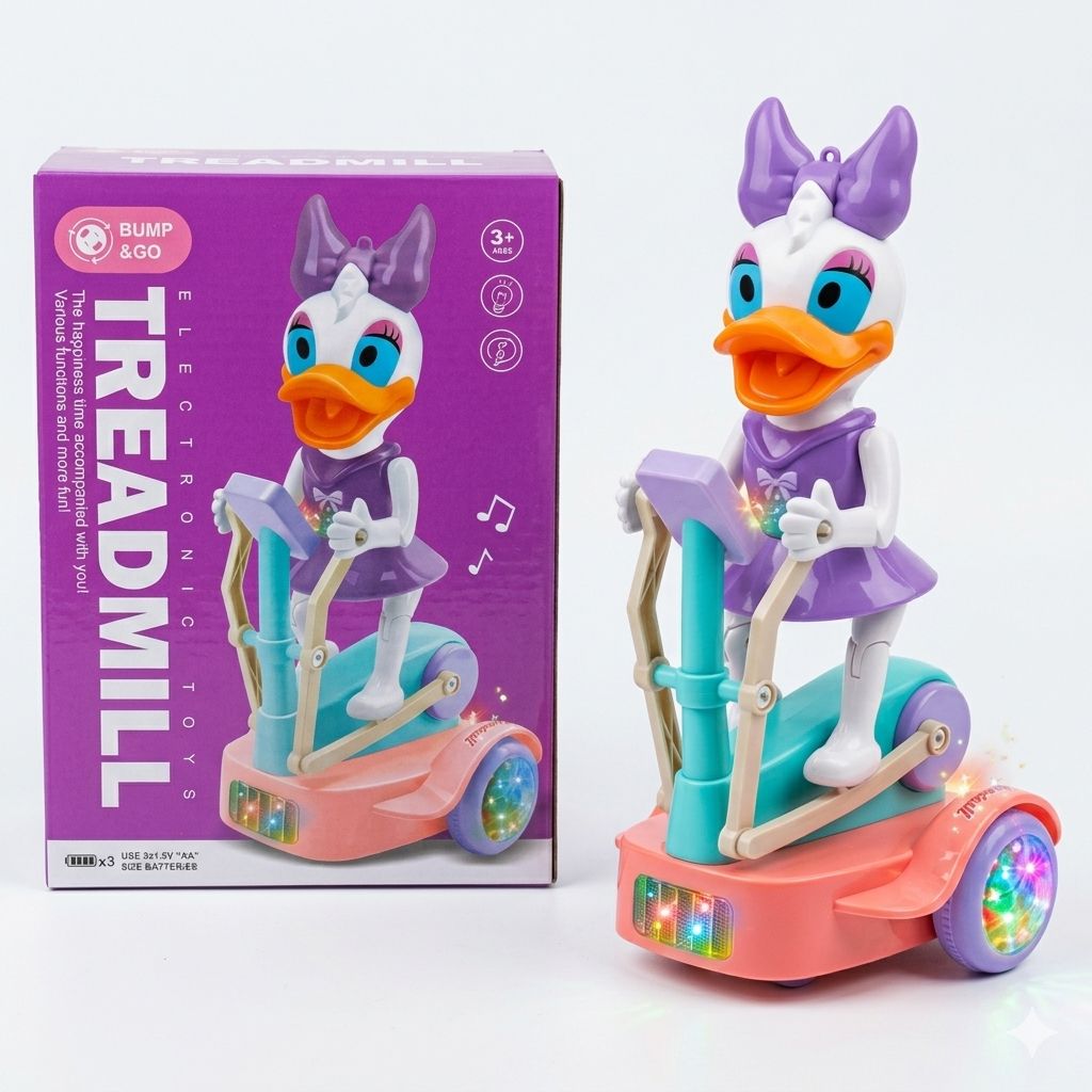 Treadmill Electronic Toy Duck