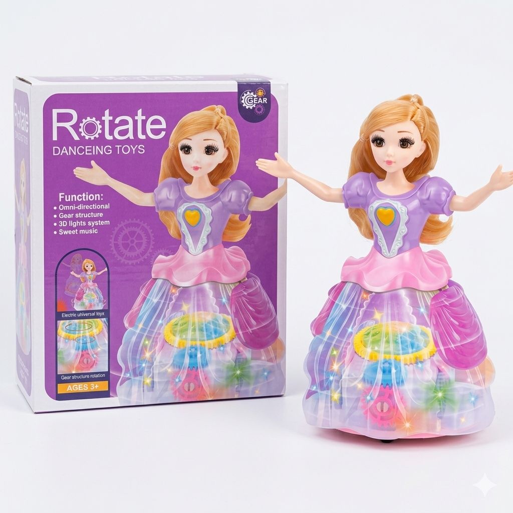 Rotate Dancing Princess Toy