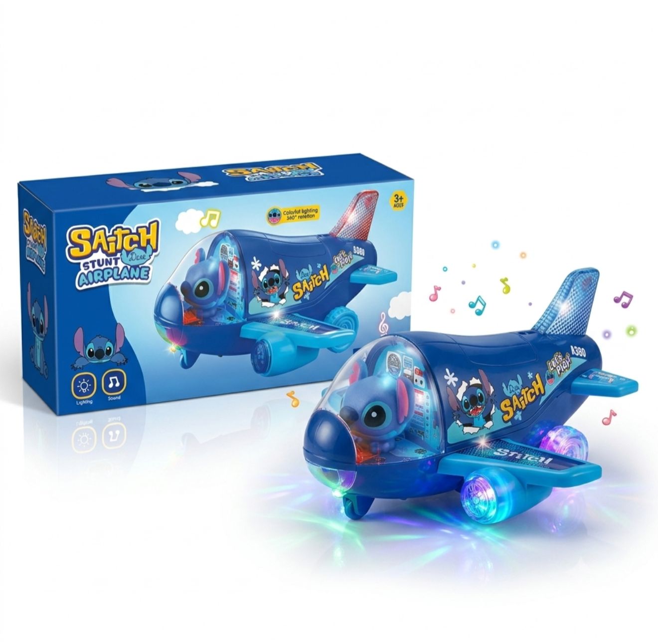 Stitch Stunt Airplane