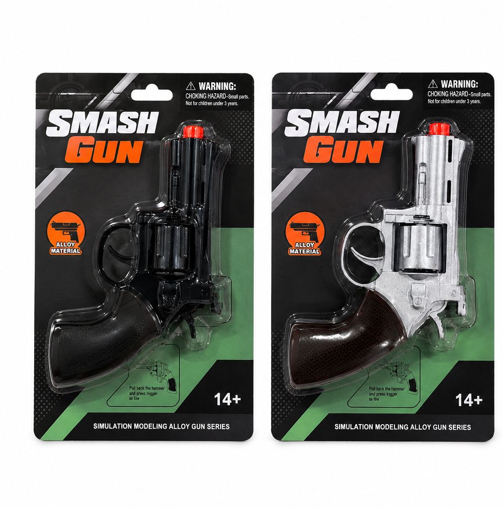 Smash sound metal Gun Style Toy Pistol Set 💥