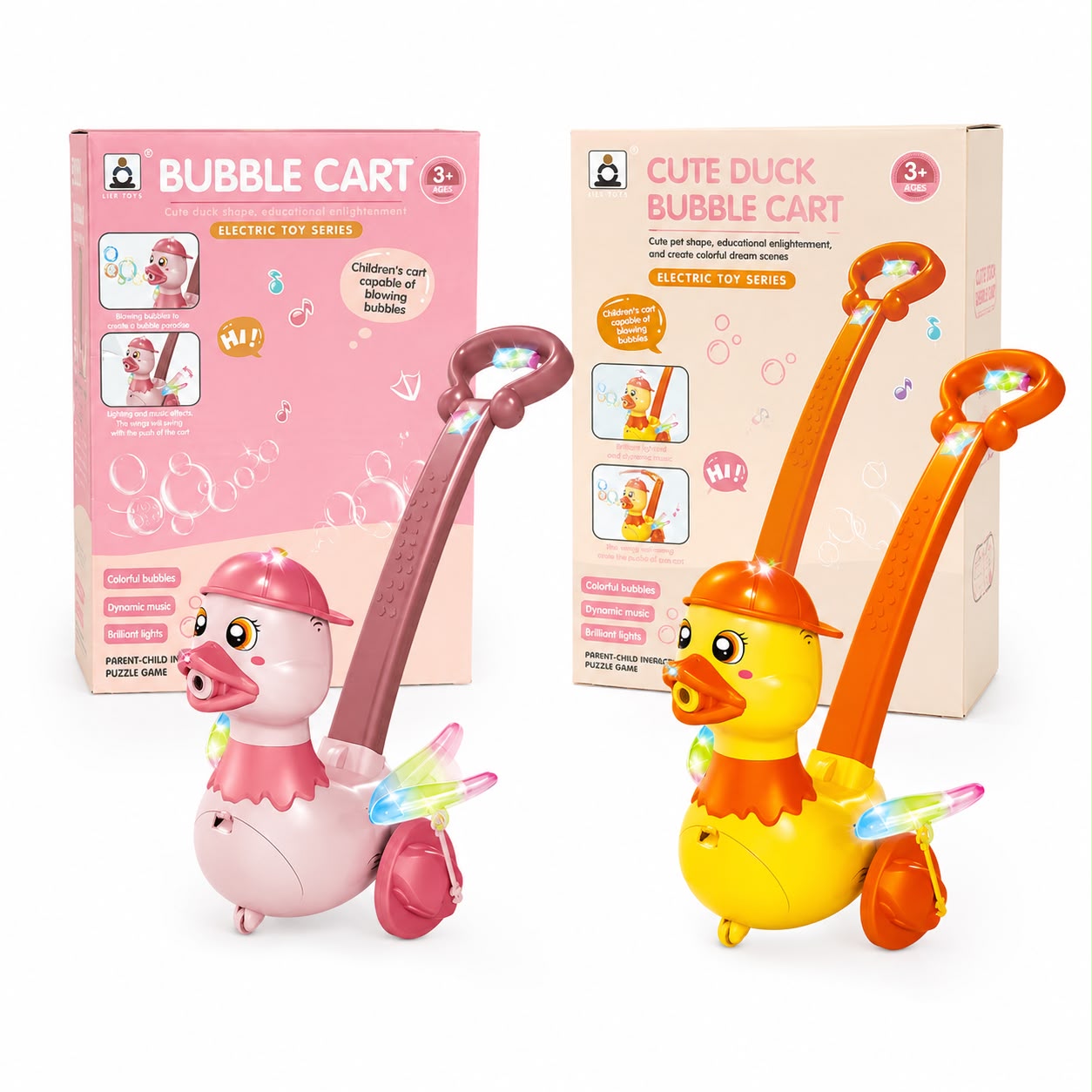 Cute Duck Bubble Cart
