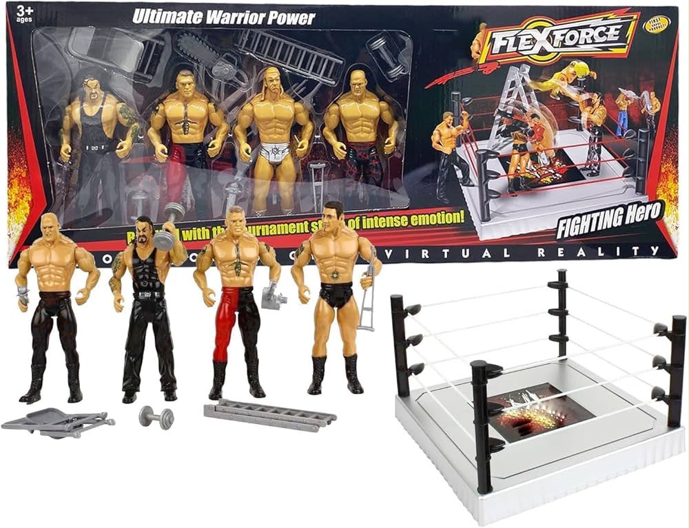 Ultimate Warrior Wrestling Arena Playset