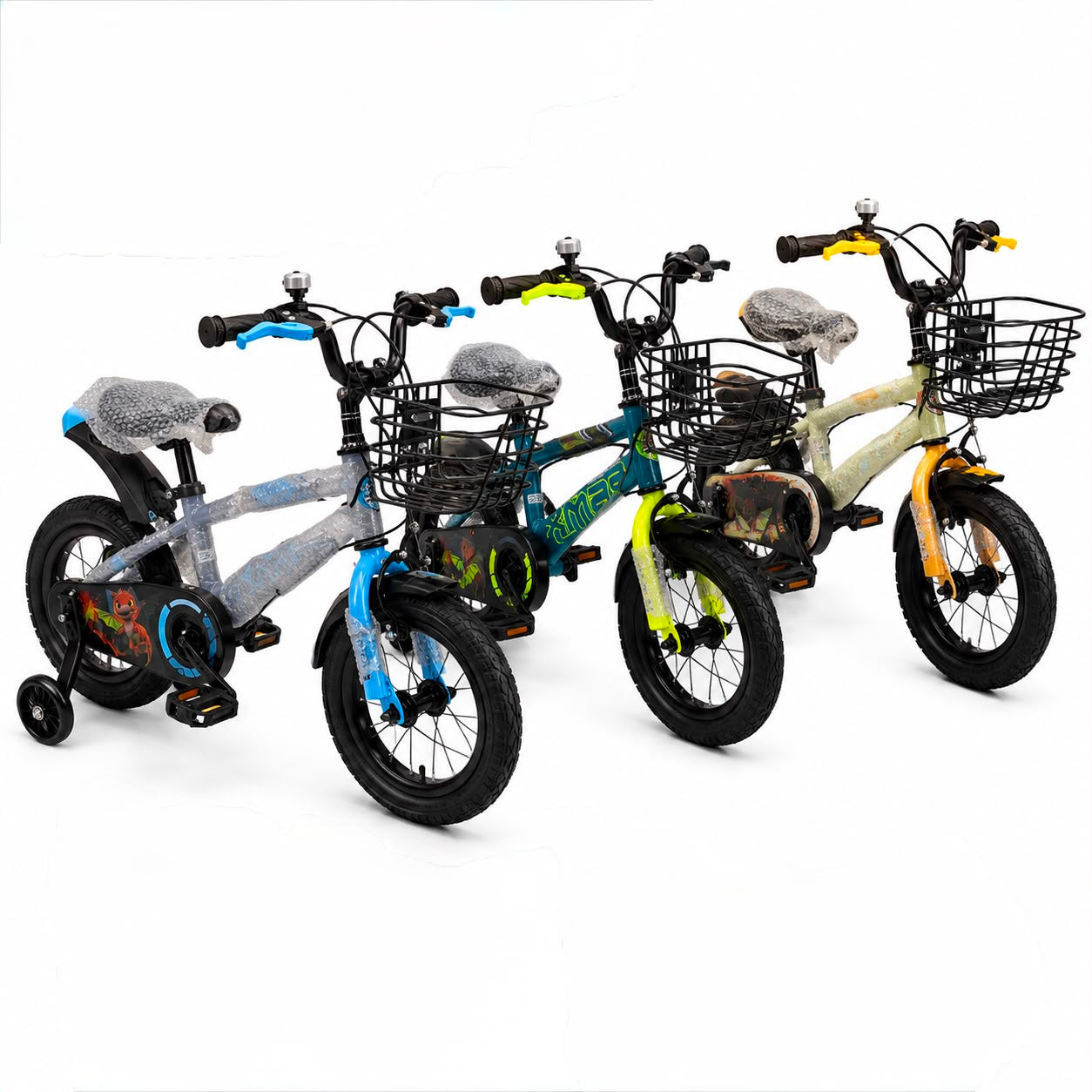 Kids Bicycle with Front Basket