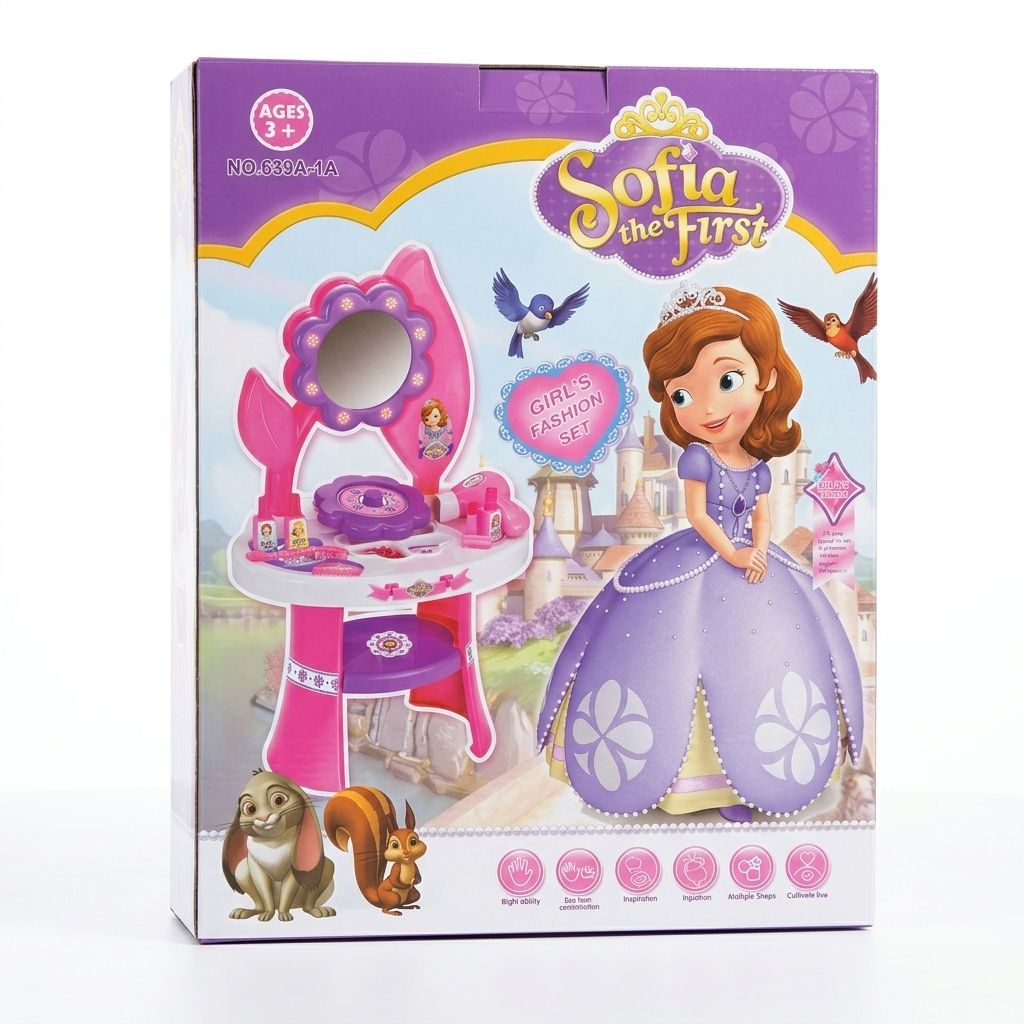 Princess Beauty Vanity Dressing Table Set