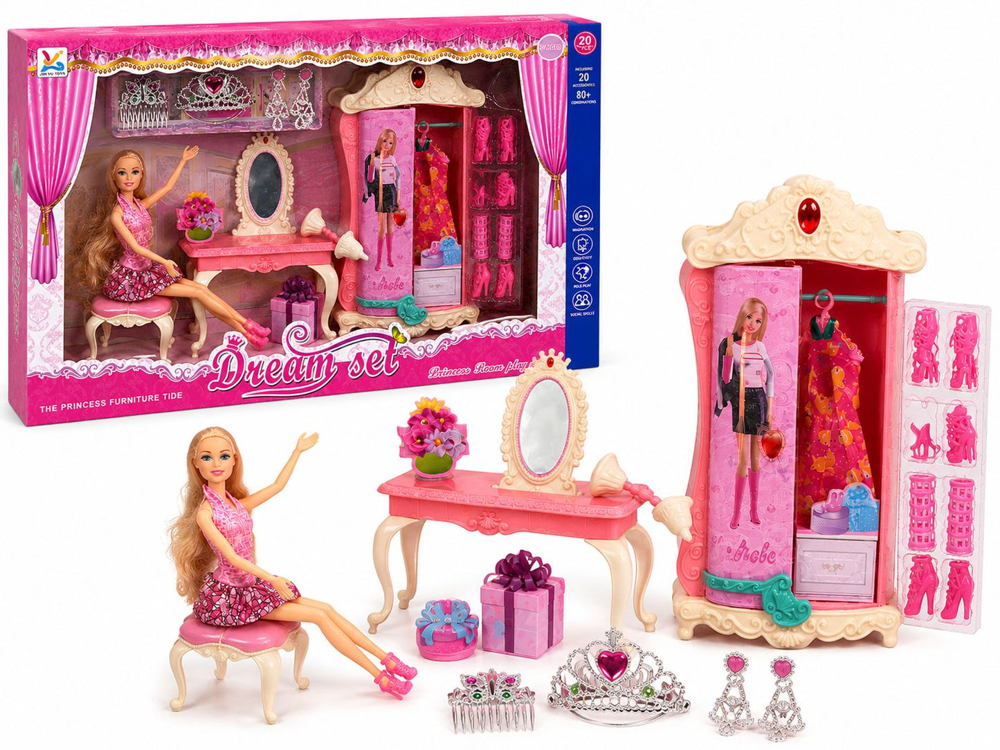 Princess Dream Room Playset