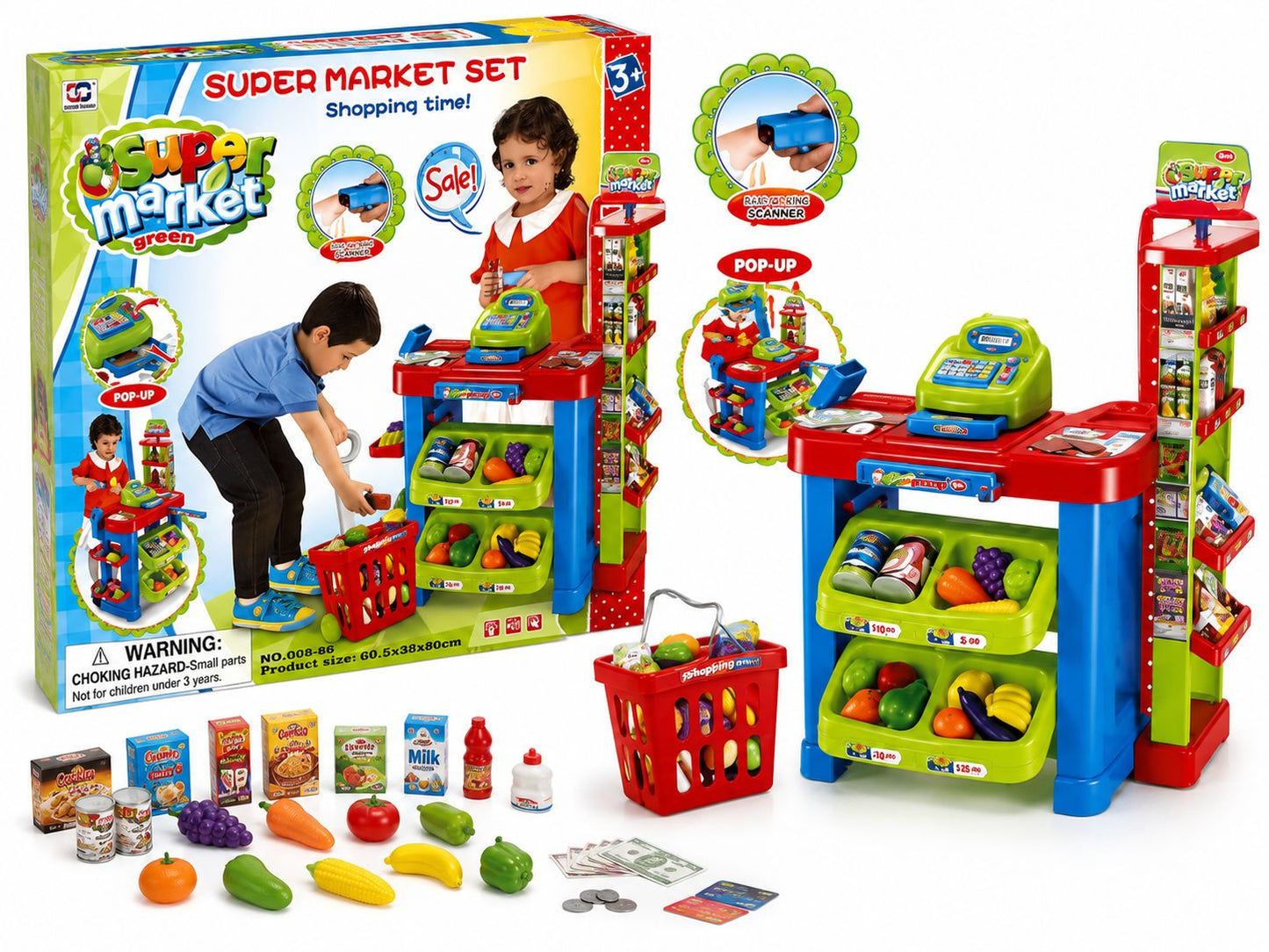 Super Market Shopping Play Set