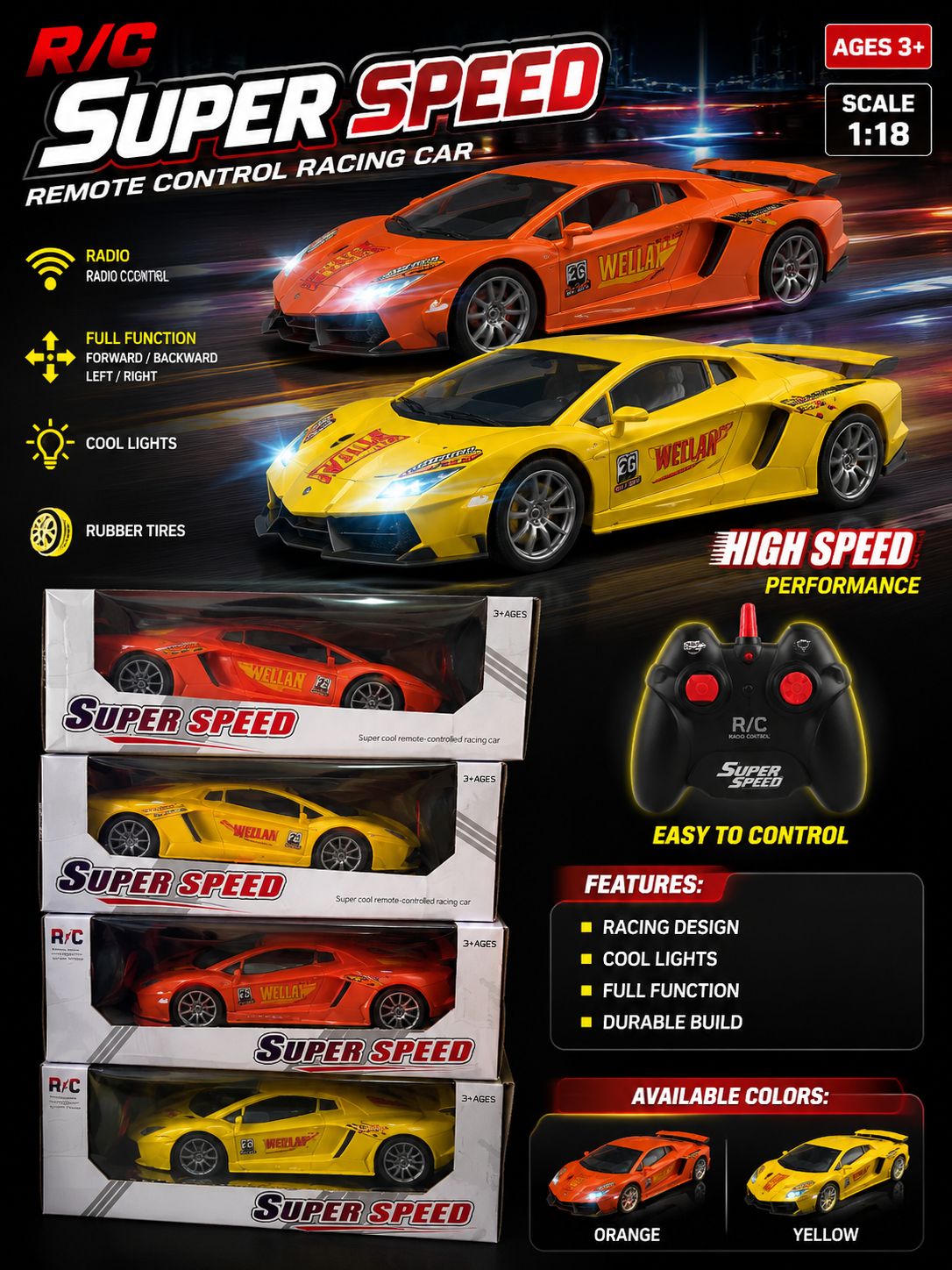 Super speed car