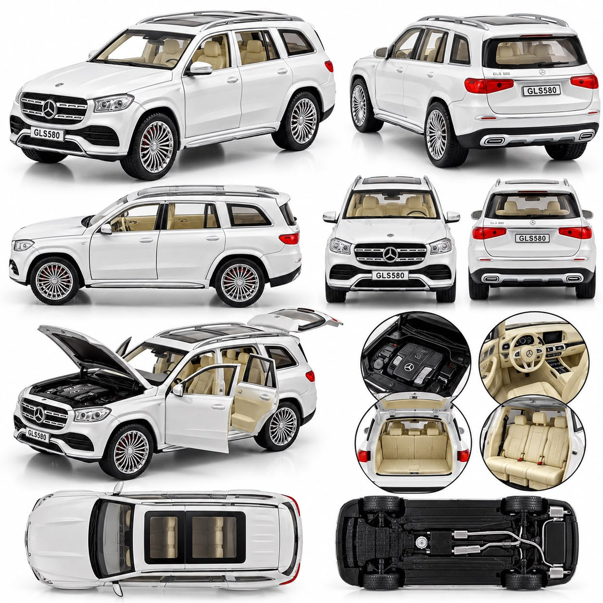 Mercedes-Benz GLS 580 Model Car