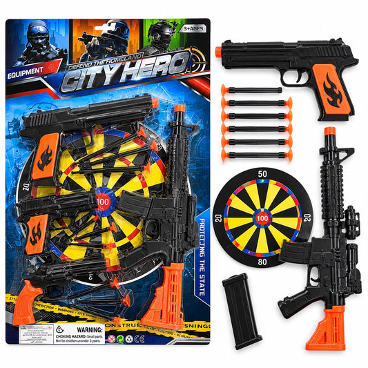 City Hero Target Shooting Set