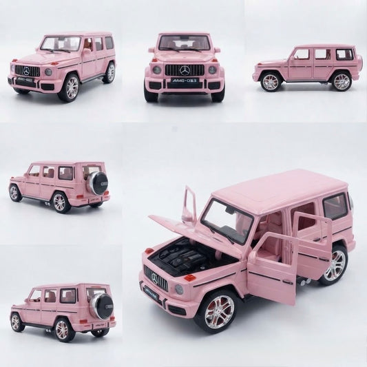 1:24 Mercedes-AMG G63 Die-Cast Model Car – Pink