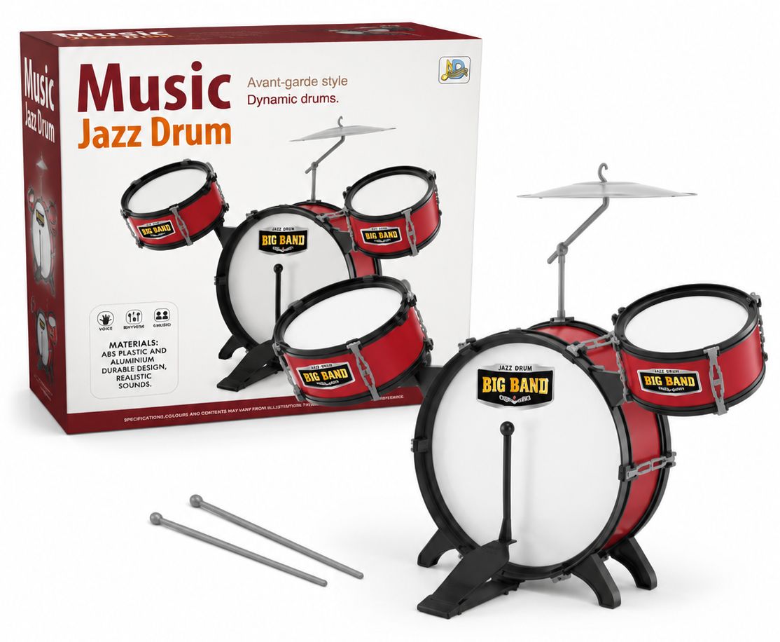 Music Jazz Drum Set