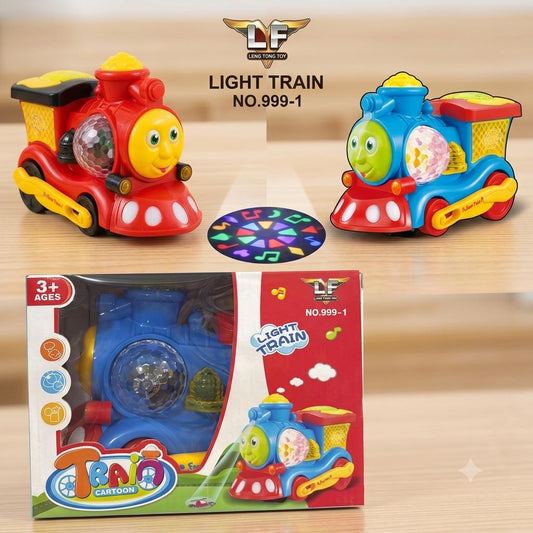 Cartoon Light Train