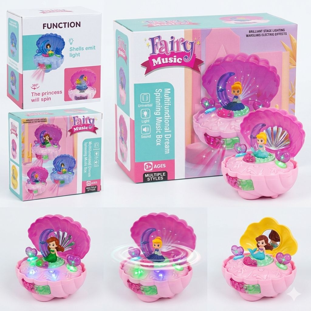 Fairy Music Dream Spinning Box