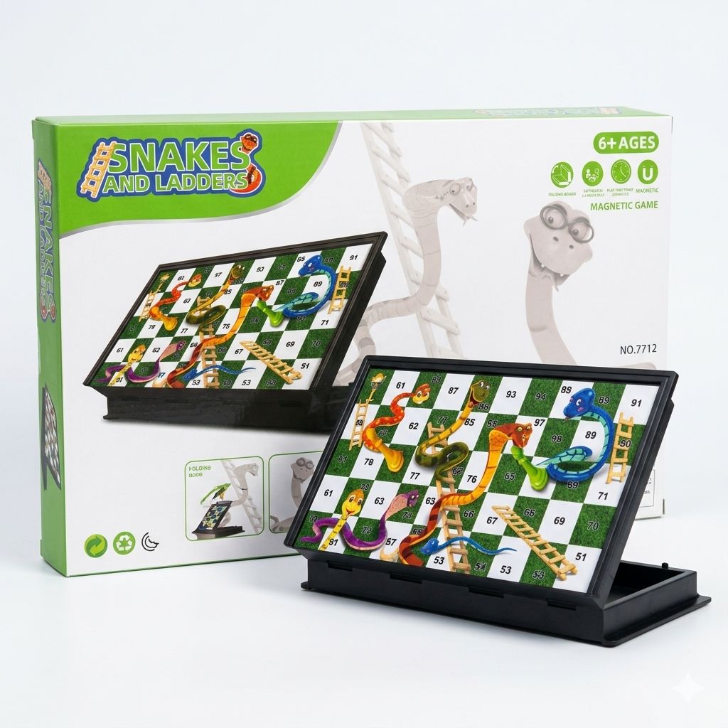 Snakes & Ladders Magnetic Game