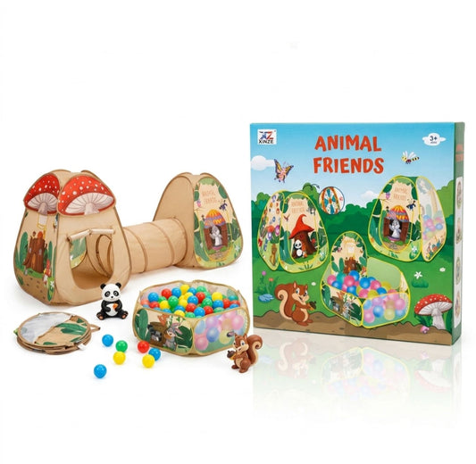 Animal Friends Play Tent & Ball Pit