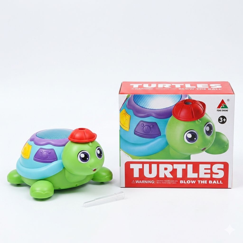 Turtle Blow the Ball Game