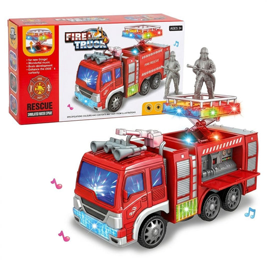 Fire Rescue Truck with Water Spray