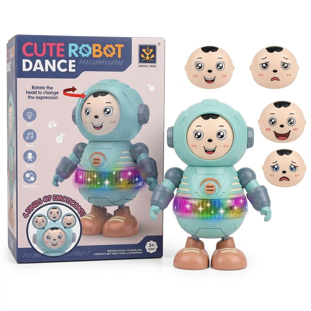 Cute Robot Dance Toy