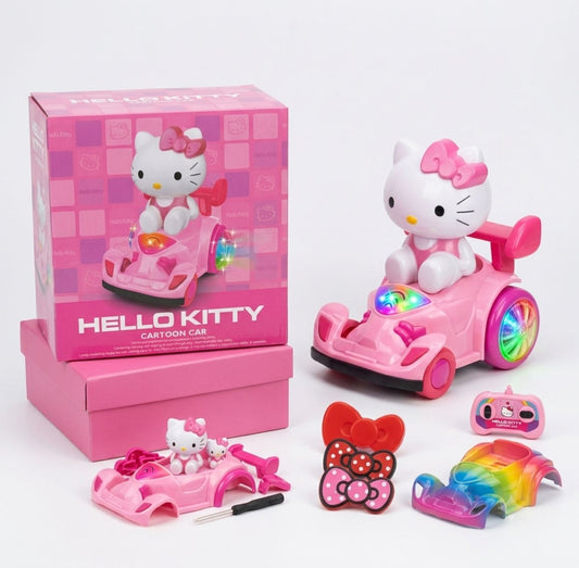 Hello Kitty Cartoon Car