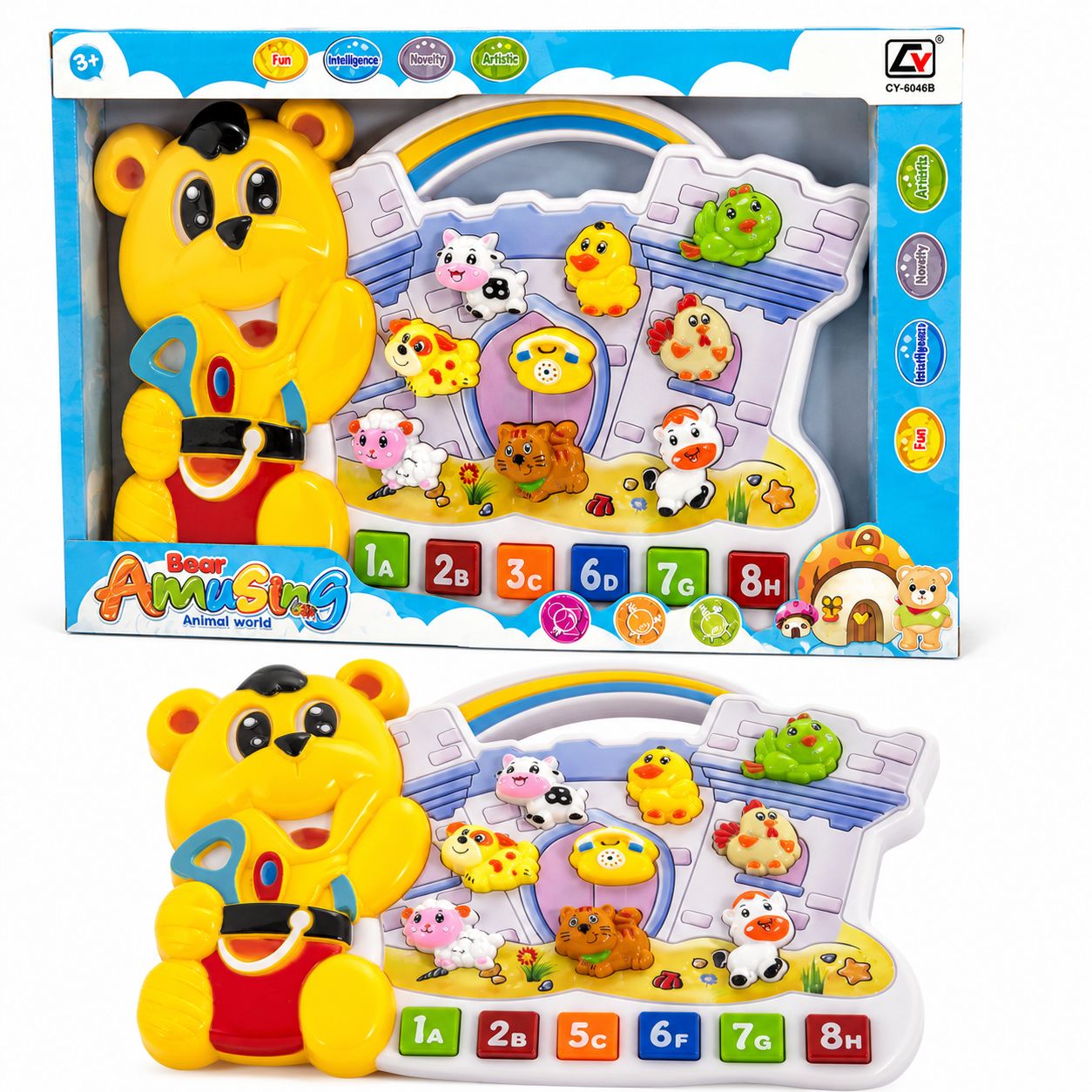 Bear Amusing Animal World Keyboard