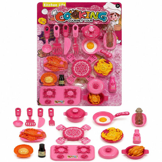Cooking Gourmet Tour Kitchen Play Set