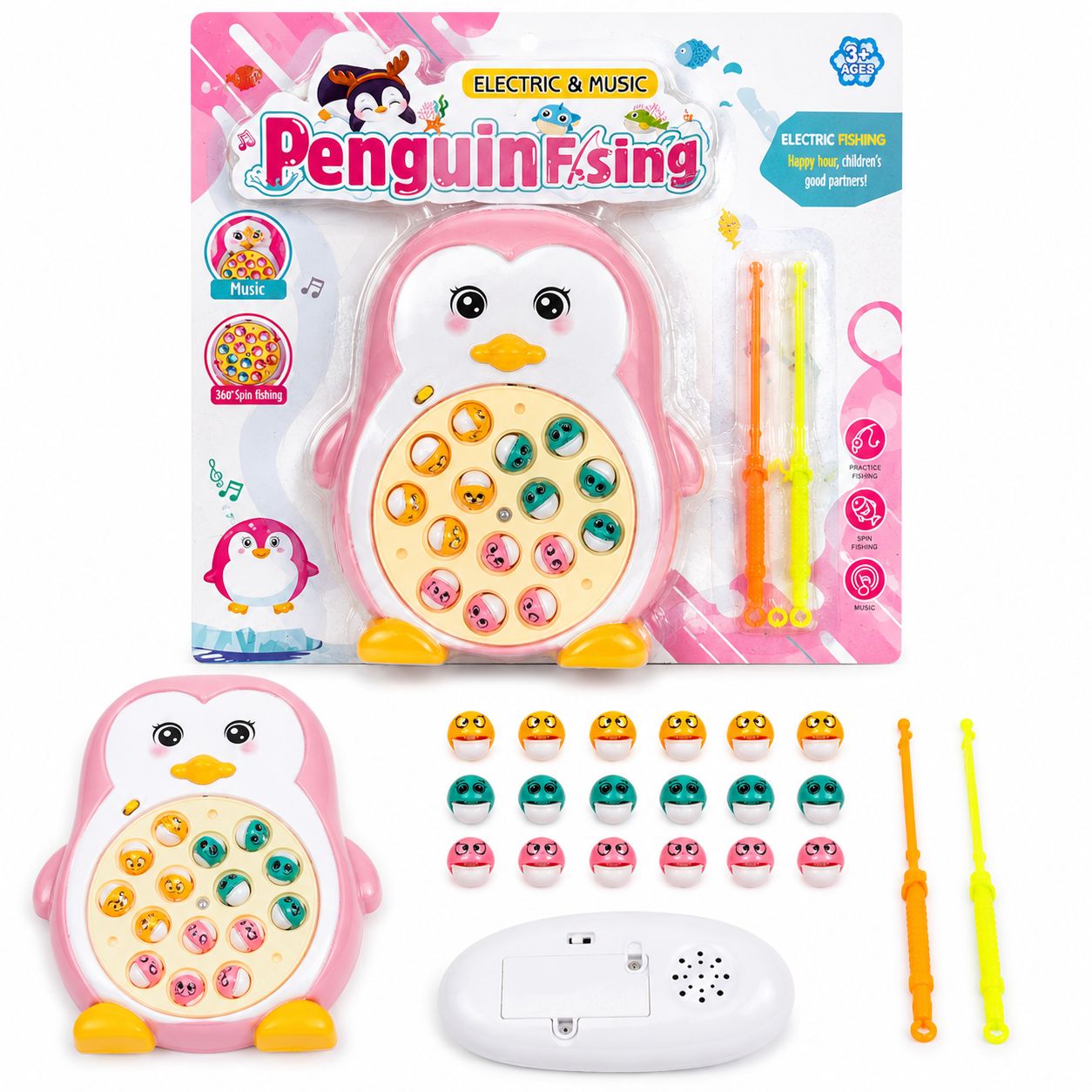 Penguin Fishing Musical Game