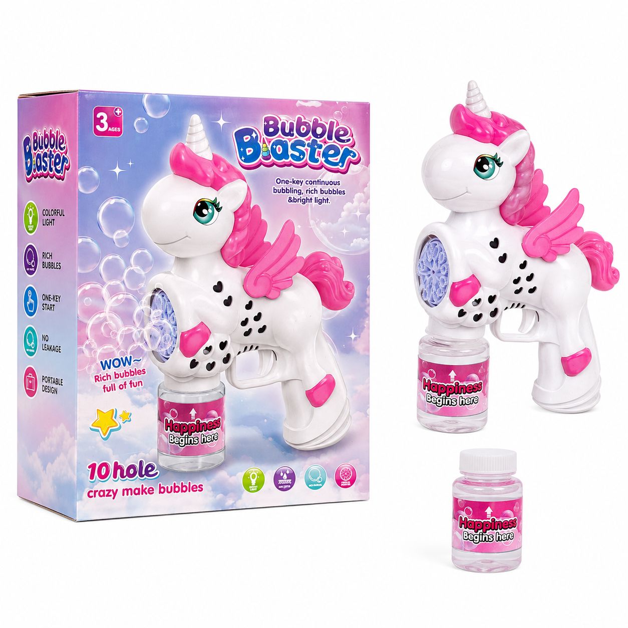 Magic Wings Unicorn Bubble Blaster