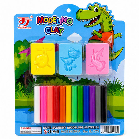 Dinosaur Fun Clay Molding Kit