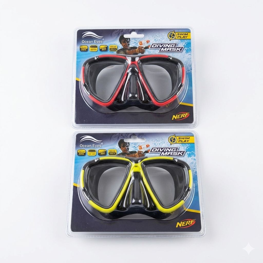 Full Vision Diving Mask – Anti-Fog Snorkeling Goggles