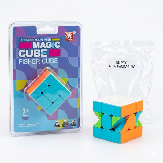 Fisher Magic Cube Brain Teaser Puzzle