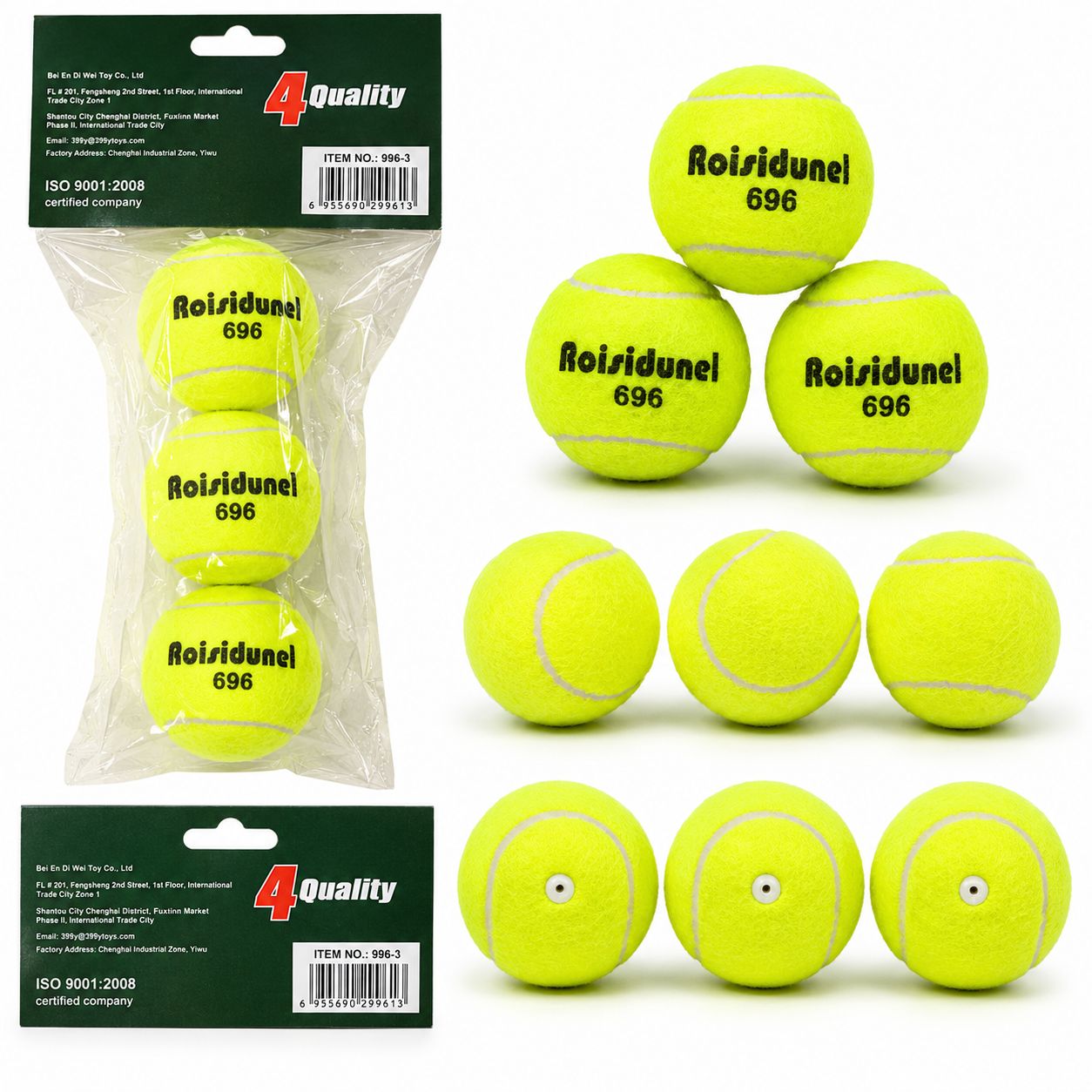 Tennis Balls Set (3 Pack)