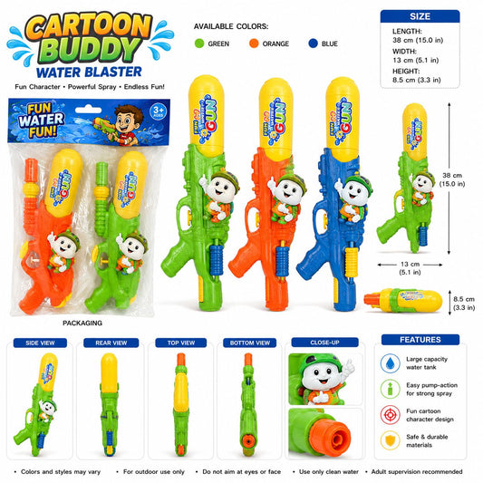 Cartoon Buddy Water Blaster