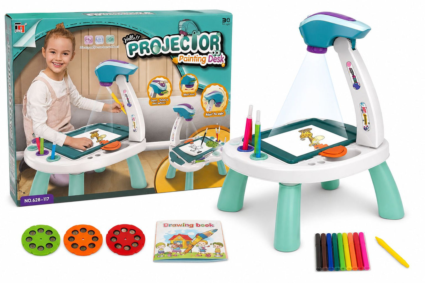 Projector Painting Desk