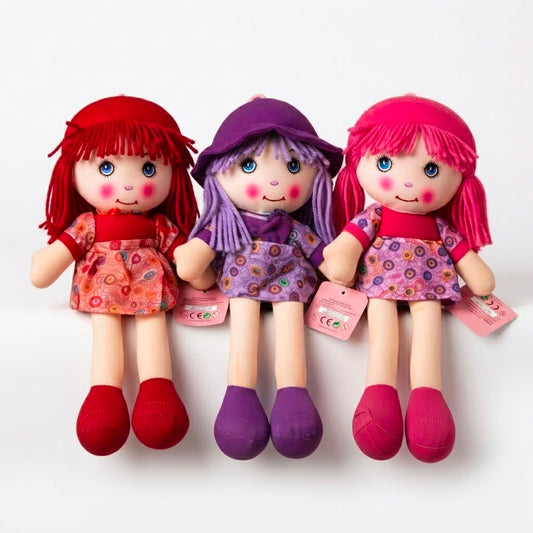 Long Leg Rag Doll Plush (3 colors)