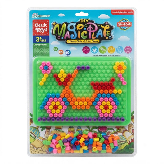 DIY Magic Pegboard Mosaic Set