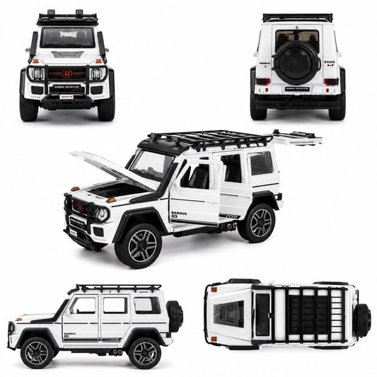 1:24 Die-Cast Brabus G-Class 550G SUV Model – White