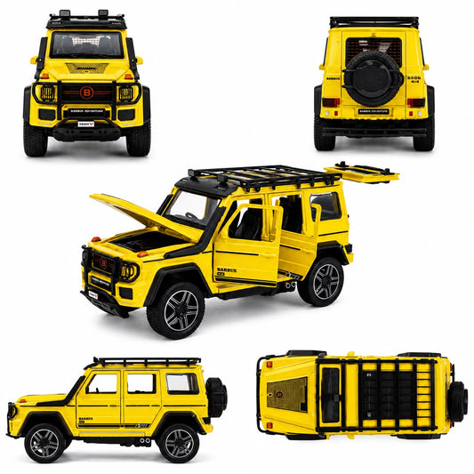 1:24 Die-Cast Brabus G-Class 550G SUV Model – Yellow