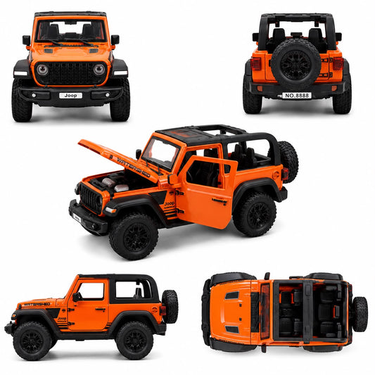 1:24 Off-Road Jeep Wrangler Die-Cast SUV