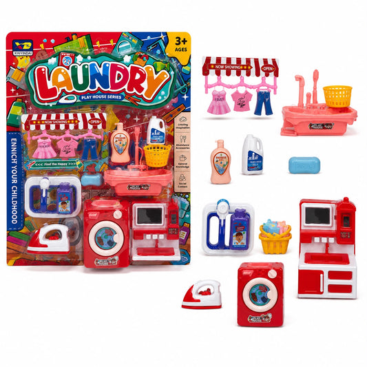 Laundry Play House Series Toy Set
