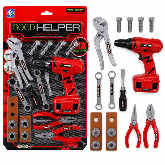 Kids Battery-Powered Tool Set
