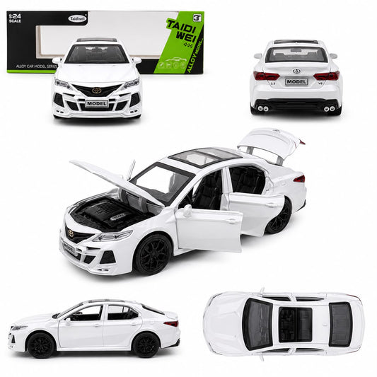1:24 Toyota Camry Die-Cast Model –White
