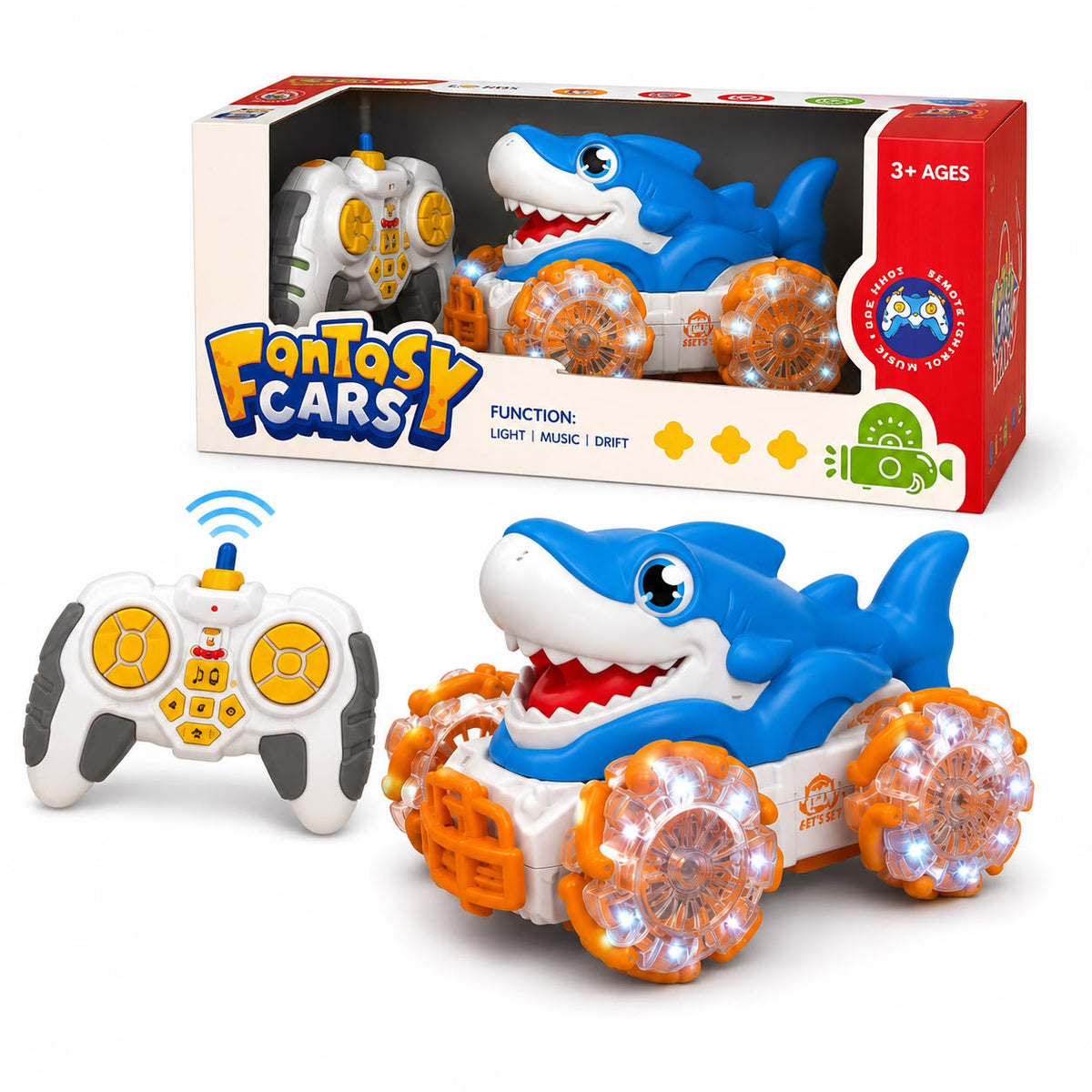 Fantasy shark car