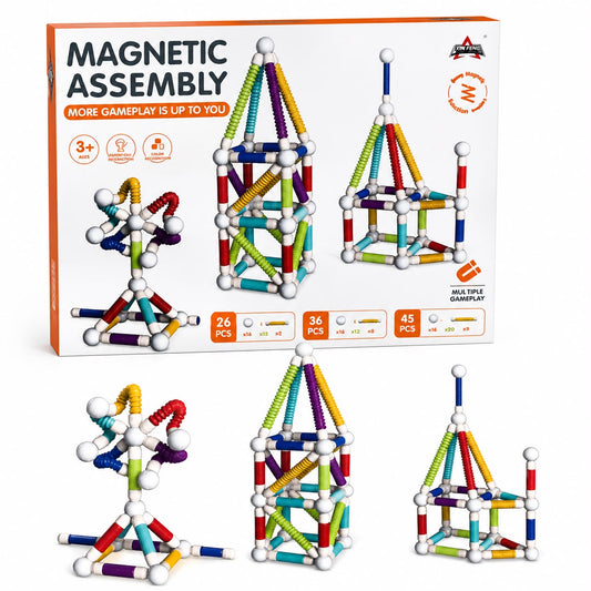 Magnetic Assembly Building Set
