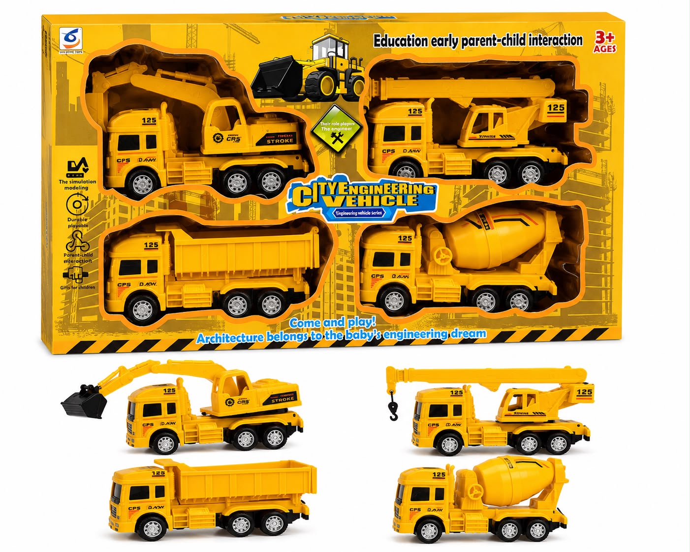 City Engineering Vehicle Set