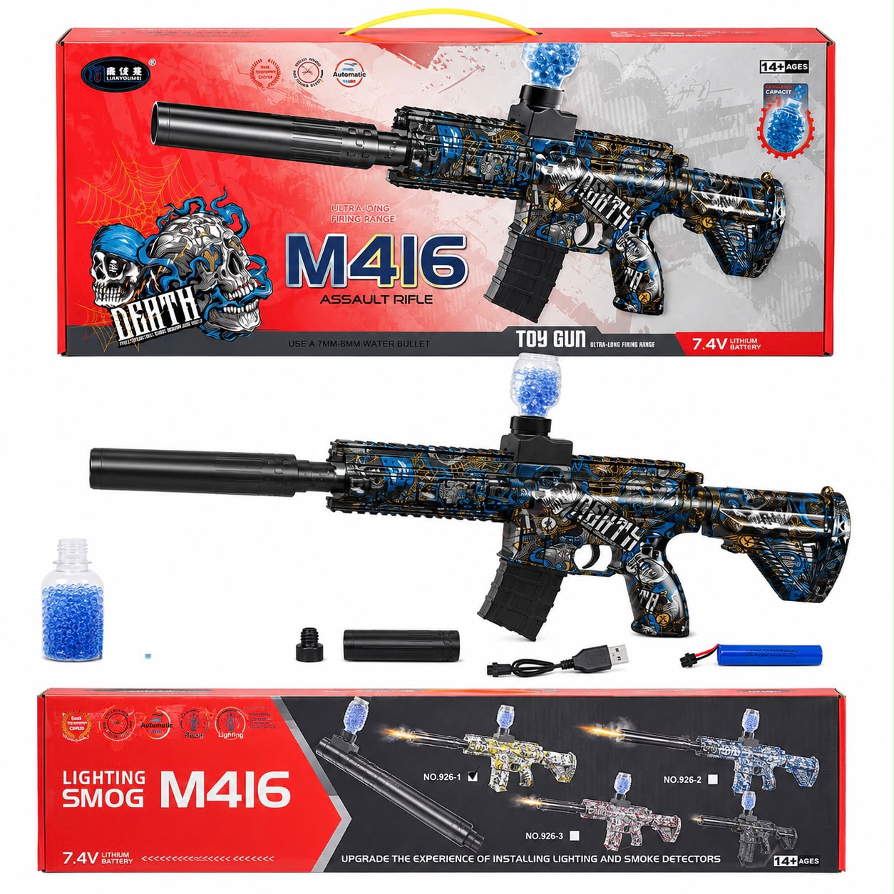 M416 Electric Gel Blaster Rifle Set