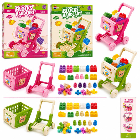 Blocks Handcart Building set