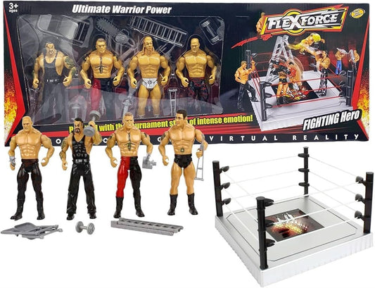 Ultimate Warrior Wrestling Arena Playset