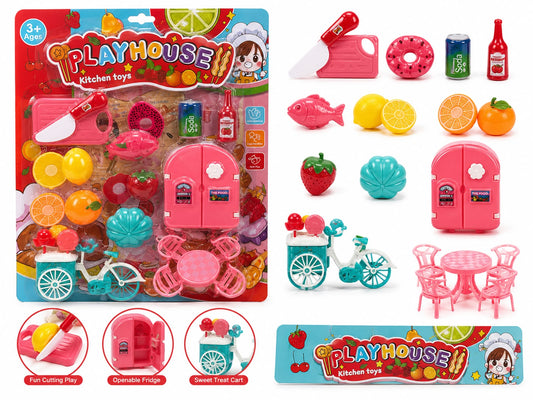 Playhouse Kitchen Toy Set